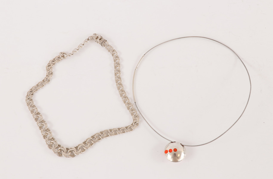 Silversmycken 2 delar