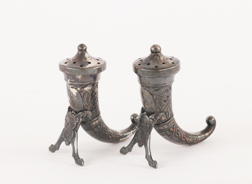 Ströare ett par, sterlingsilver, Norge