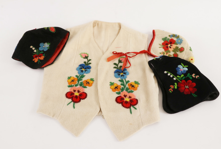 Dräktdelar 4st, Dala-Floda