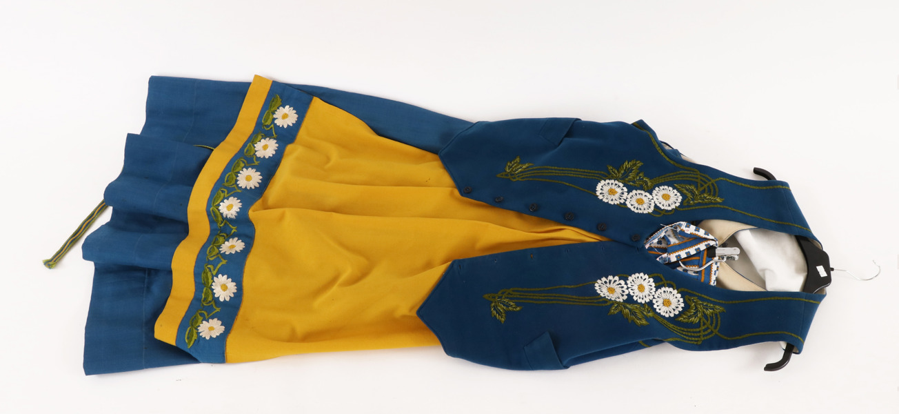 Sverigedräkt för kvinna