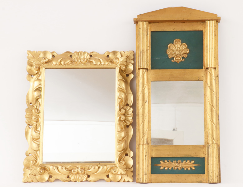 Speglar 2st, 18/1900-tal