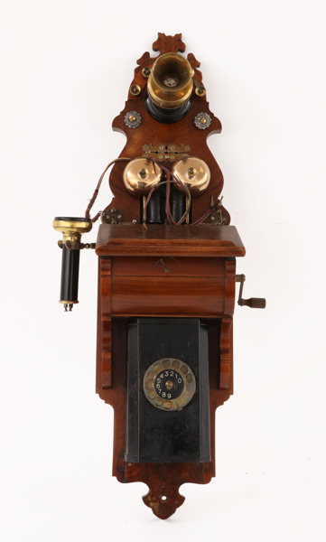 Väggtelefon, LM Ericsson, 1800-talets slut