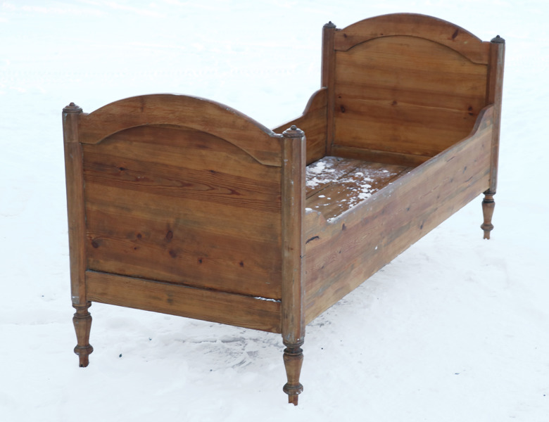 Säng, 1800-talets slut