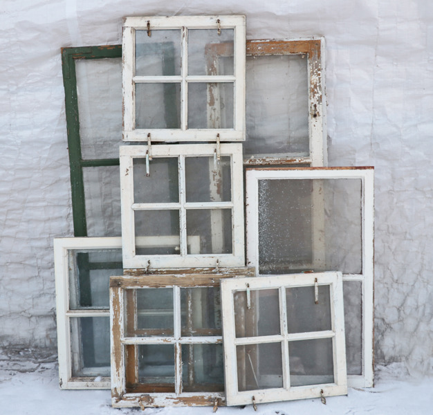 Fönster 11st, 18/1900-tal