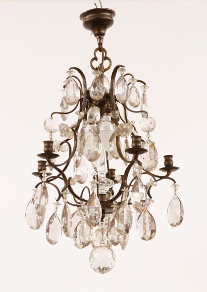 Ljuskrona, barockstil, 1900-tal