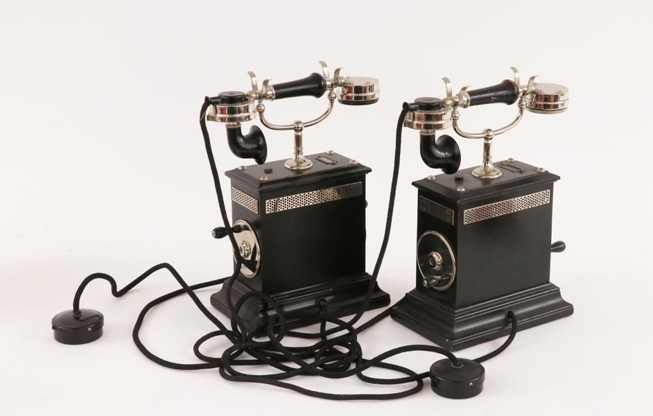 Bordstelefoner 2st, Telegrafverkets Verkstäder, 1900-talets första hälft