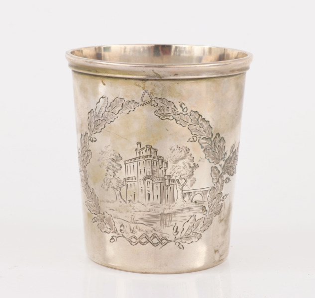 Bägare i silver, 1861