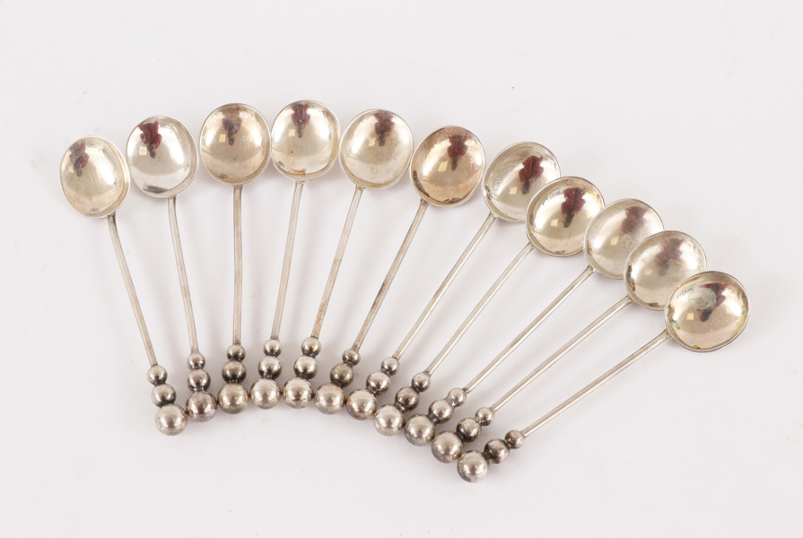 Moccaskedar 11st, silver, C.G.Hallberg, 1938