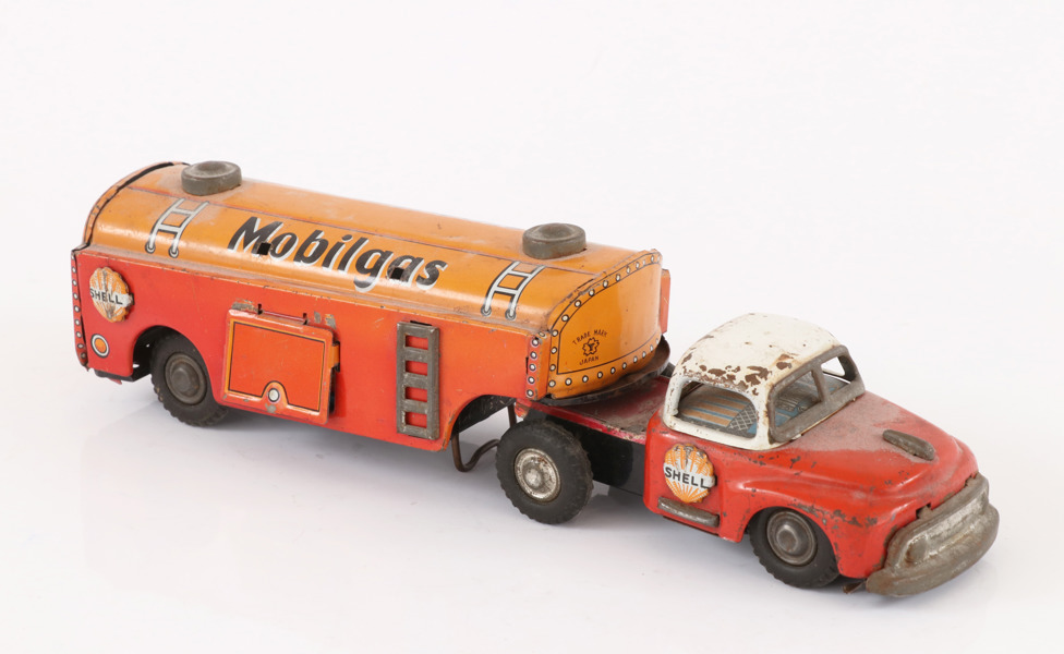 Leksakstankbil, Japan, 1950/60-tal