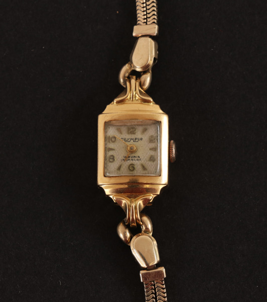 Damarmbandsur i 18k, Olympia