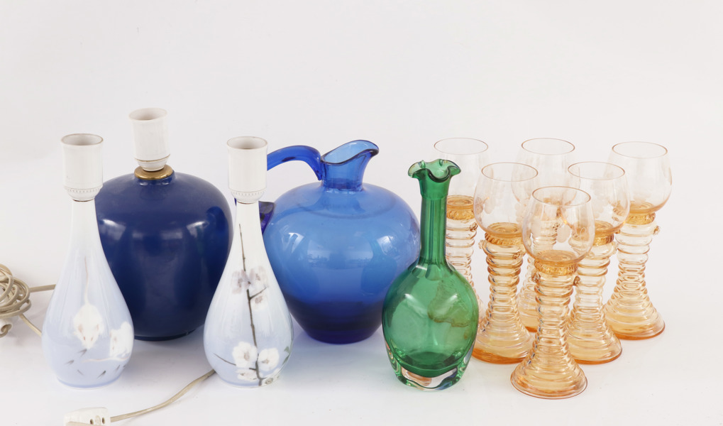 Glas och porslin 11 delar