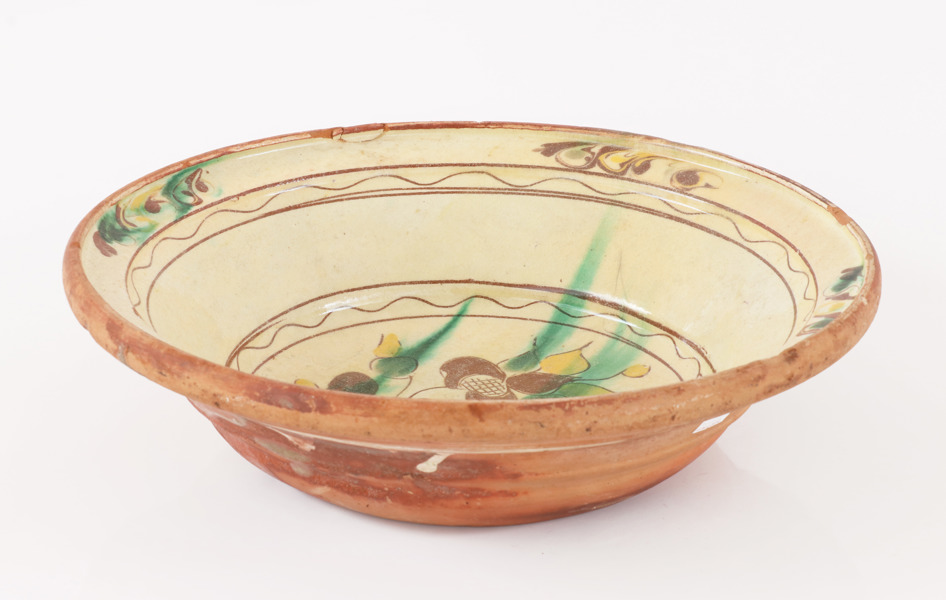 Skålfat, allmoge, 1800-tal