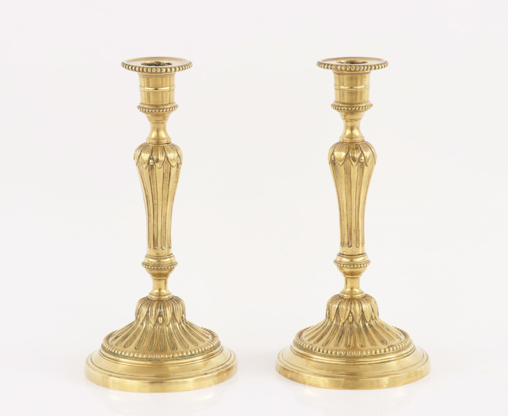 Ljusstakar ett par, Louis XVI, 17/1800-tal