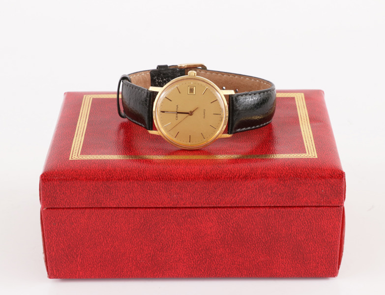 Herrarmbandsur, Certina, 14k