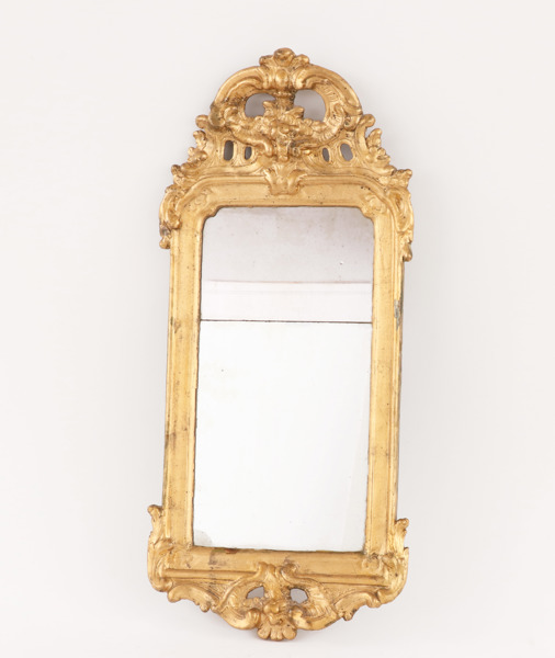 Spegel, Stockholmsarbete i rokoko av Johan Åkerblad, 1700-talets andra hälft