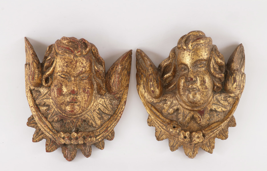 Dekoraornament 2st, barockstil, 1800-tal