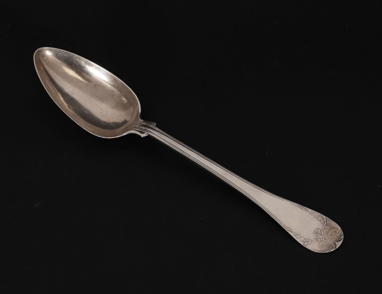 Matsked, silver, 1800-tal