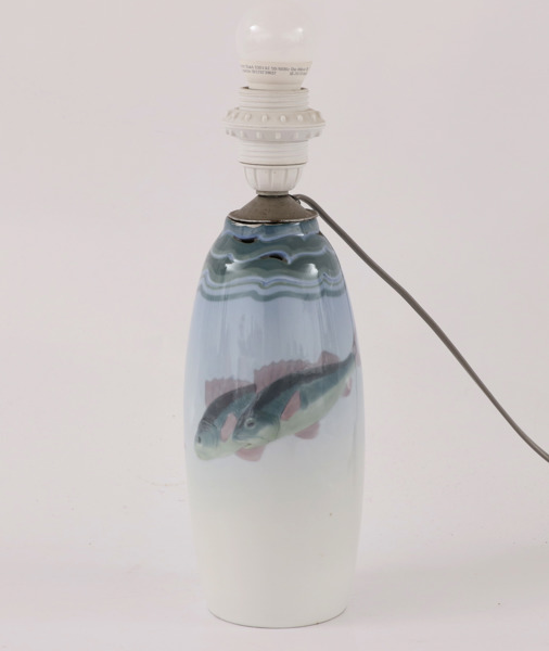 Bordslampa, Rörstrand, jugend, 1900-talets början