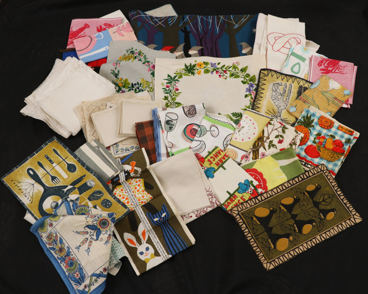 Parti textilier, bl.a. Jobs