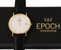 Herrarmbandsur i 14k, Epoch, Stockholm