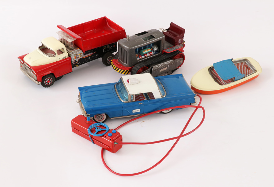 Leksaker 4 delar, Japan, 1960-tal