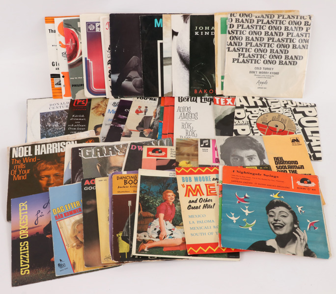 Parti EP-skivor och singlar