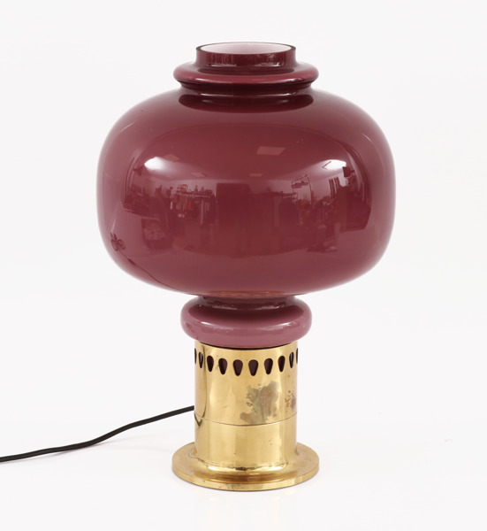 Bordslampa, Hans Agne Jakobsson, Markaryd, 1900-talets andra hälft