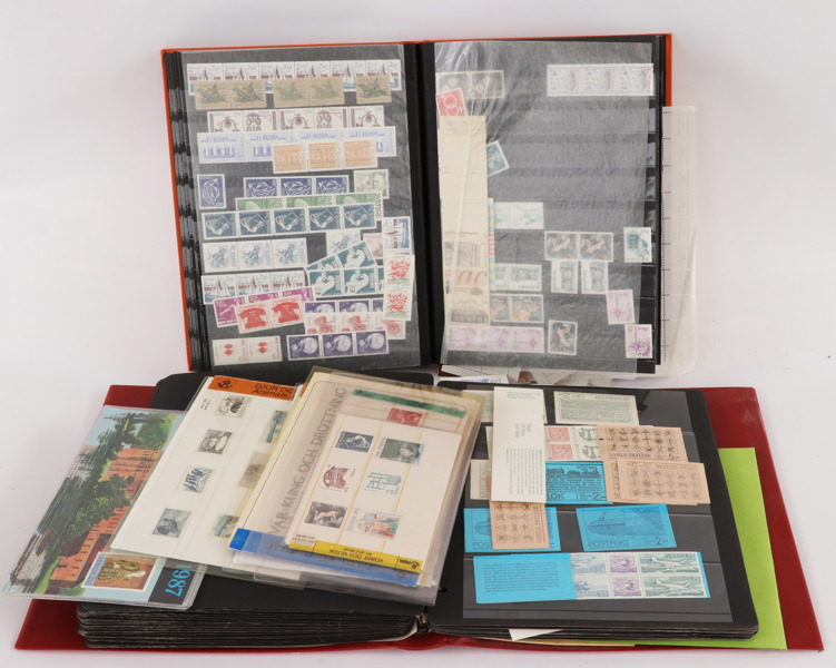 Parti postfriska frimärken, Sverige