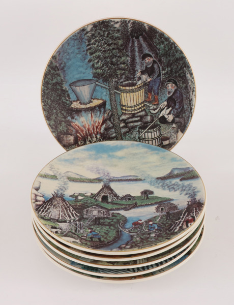 Tallrikar 6st, Arabia