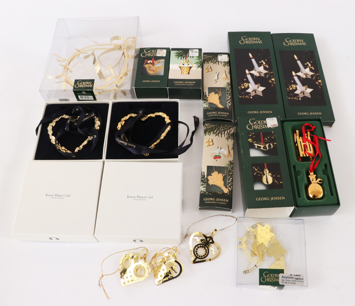 Parti juldekorationer