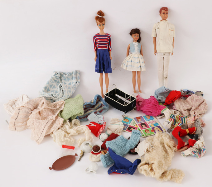 Dockor 3st, Mattel, 1900-talets andra hälft