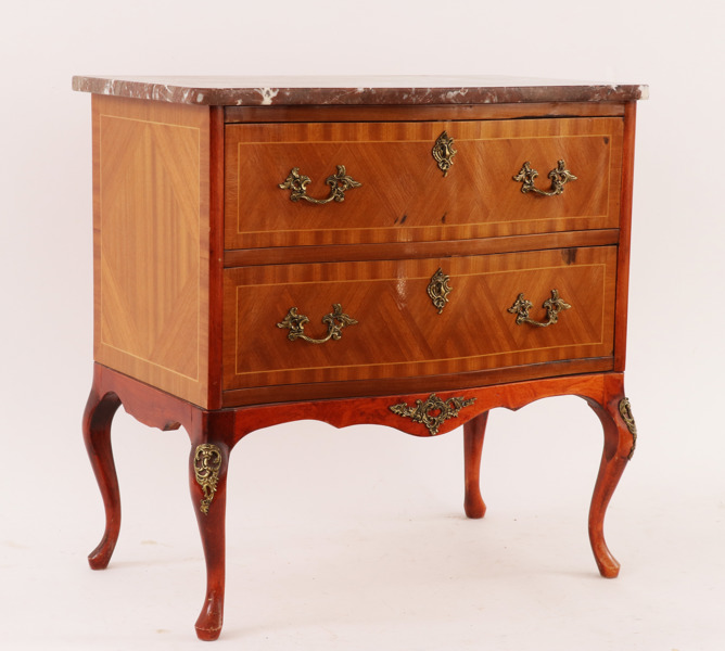 Byrå, rokokostil, 1900-tal