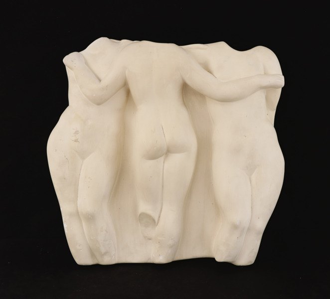 Väggrelief, "Tre gracer", 1900-talets andra hälft