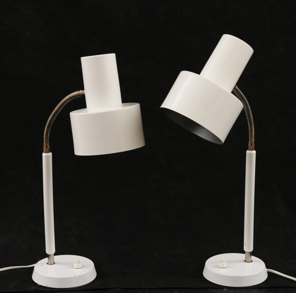 Bordslampor ett par, Boréns, modell 8534