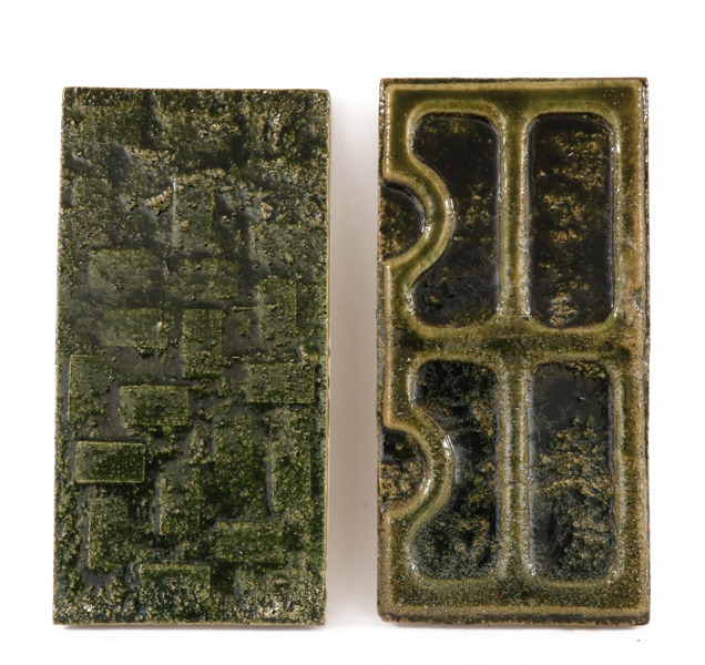 Väggplattor 2st, Karin Björquist, Gustavsberg