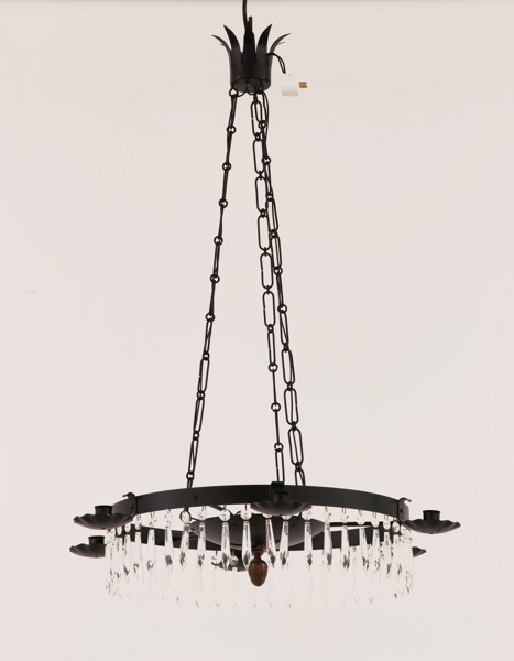 Ljuskrona, så kallad "Bergsmanskrona", Bob Thunell, Falun