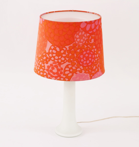 Bordslampa, Luxus, 1900-talets andra hälft