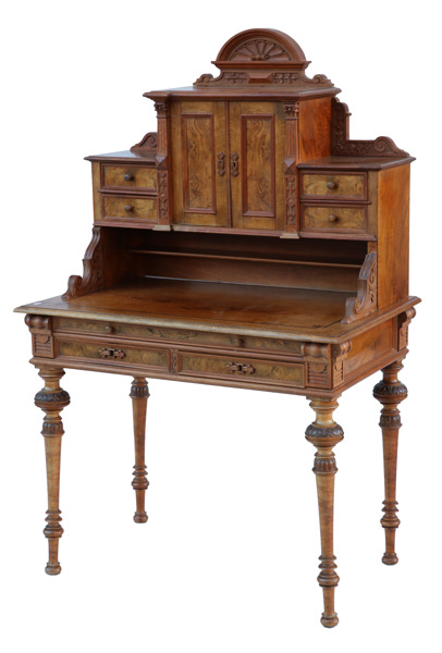 Skrivmöbel, nyrenässans, 1800-slut