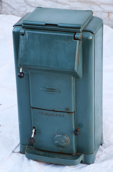 Emaljerad kamin, Husqvarna 155