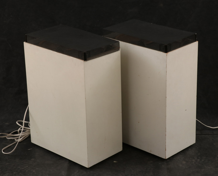 Högtalare ett par, 1900-talets andra hälft