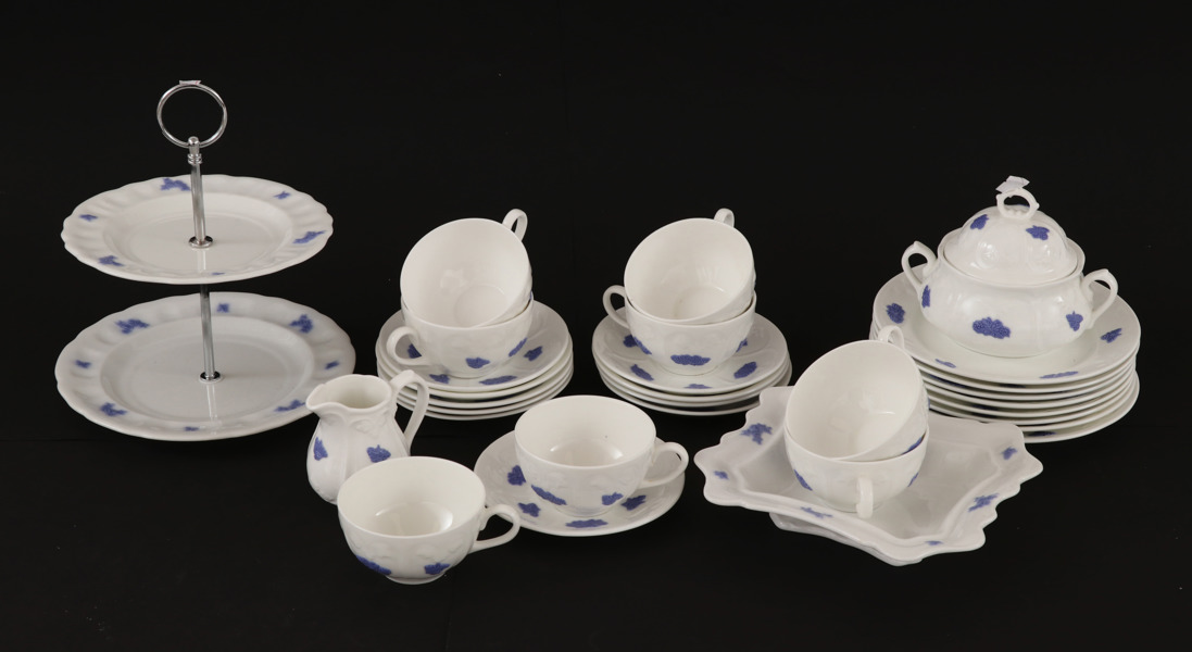 Servisdelar, "Blå Blom", Gustavsberg