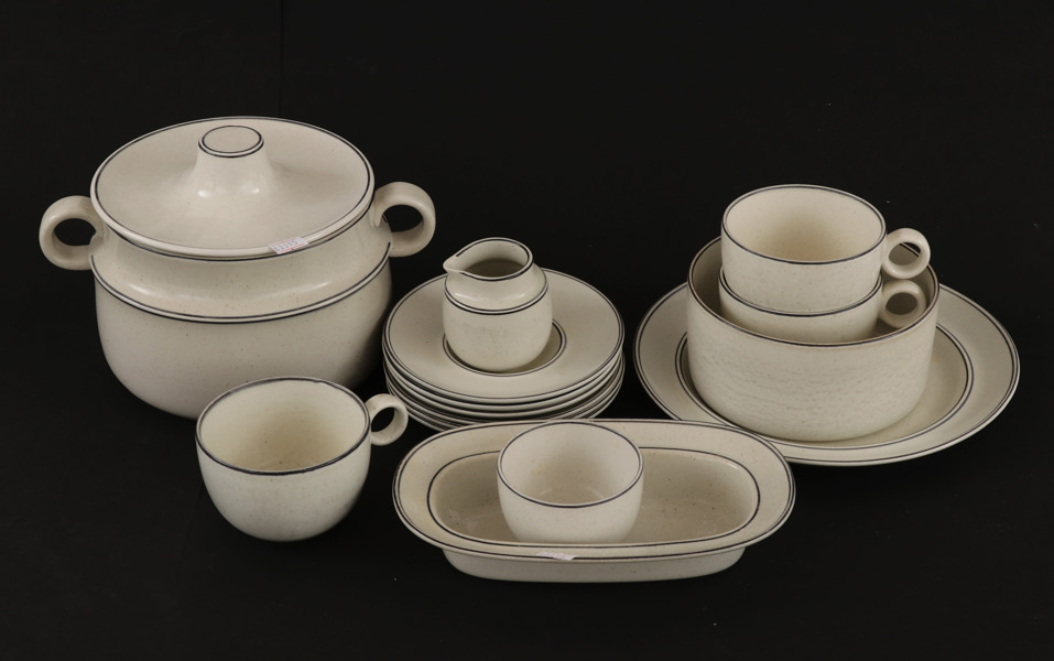 Servisdelar, "Birka", Stig Lindberg för Gustavsberg