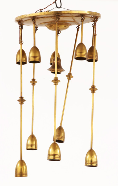 Taklampa, jugend, 1900-talets början