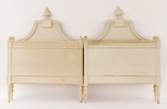 Sängar ett par, gustaviansk stil, 18/1900-tal