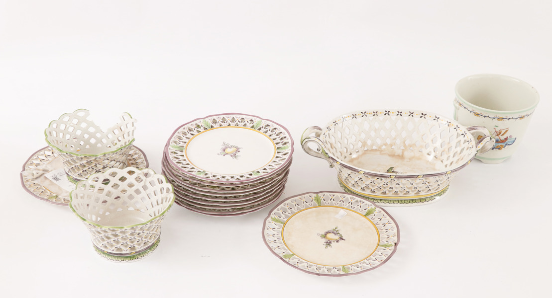 Servis, Rörstrand, omkring år 1900