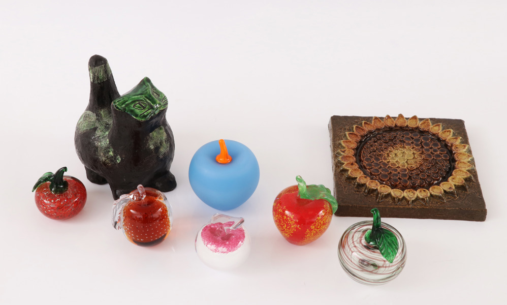 Glas och keramik 8 delar