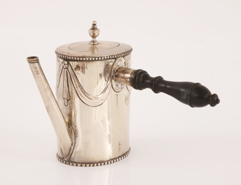 Kaffekanna i silver, 1800-talets början