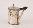 Kaffekanna i silver, 1800-talets början