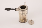 Kaffekanna i silver, 1800-talets början