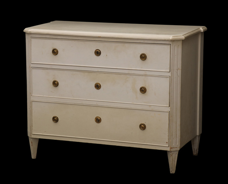 Byrå, sengustaviansk, 1800-talets första del